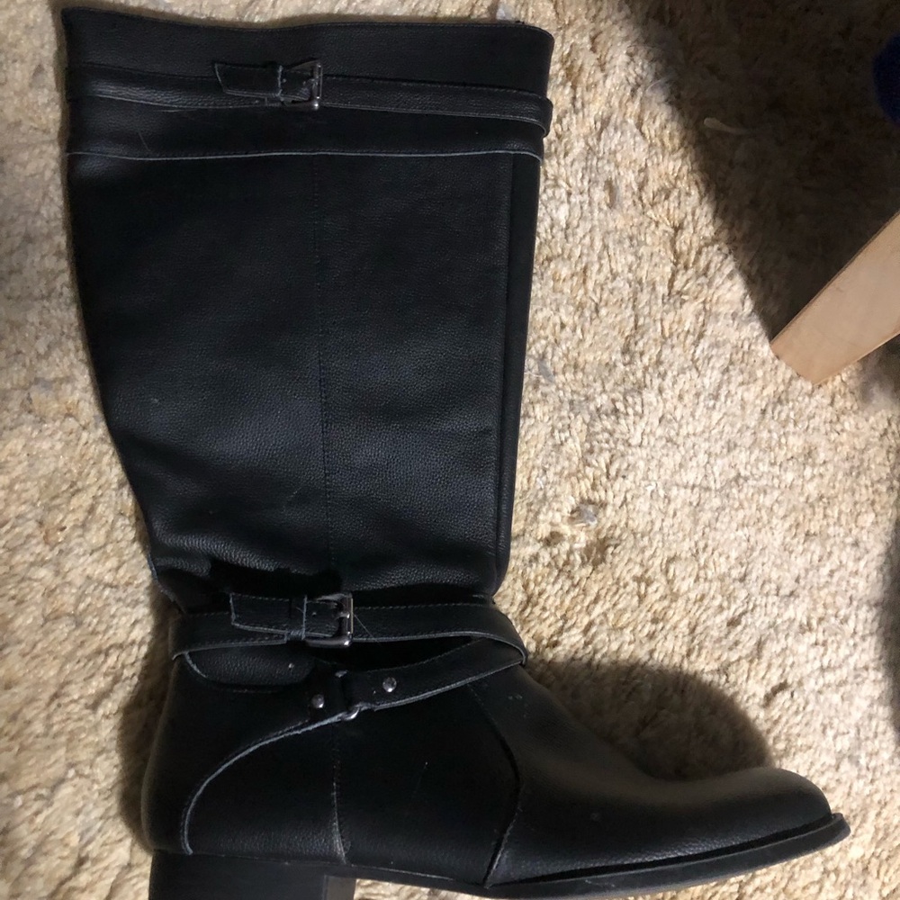 Elegant Black Over the Knee Boots